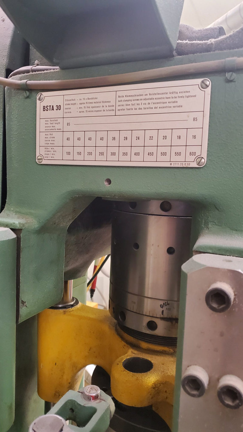 Bruderer BSTA 30 Stamping Press