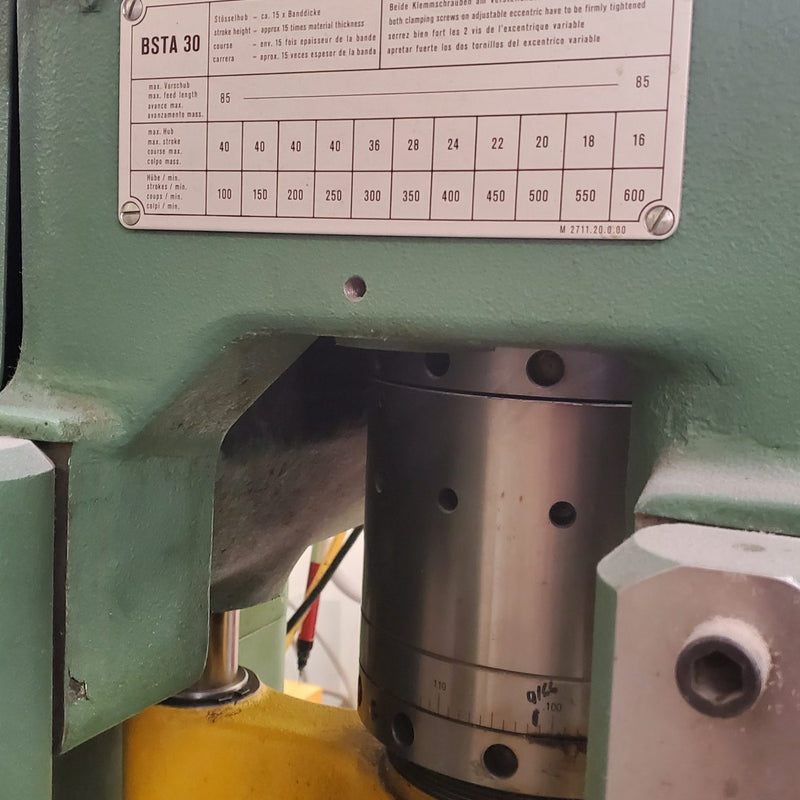 Bruderer BSTA 30 Stamping Press
