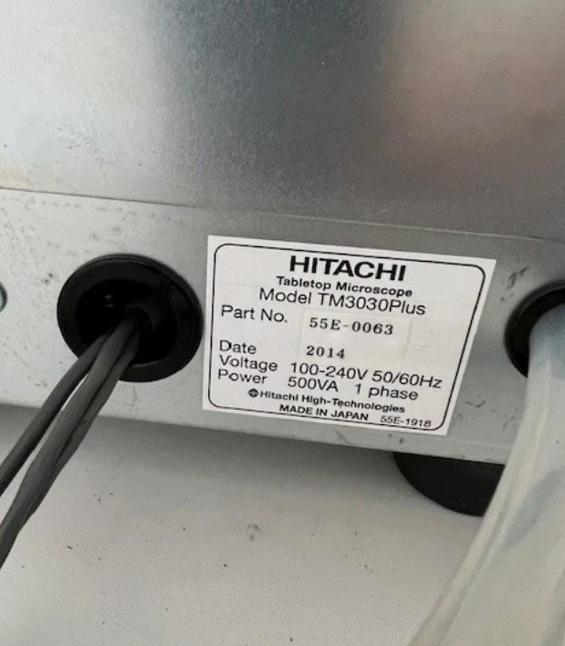 Hitachi TM 3030 Plus SEM (Scanning Electron Microscope)