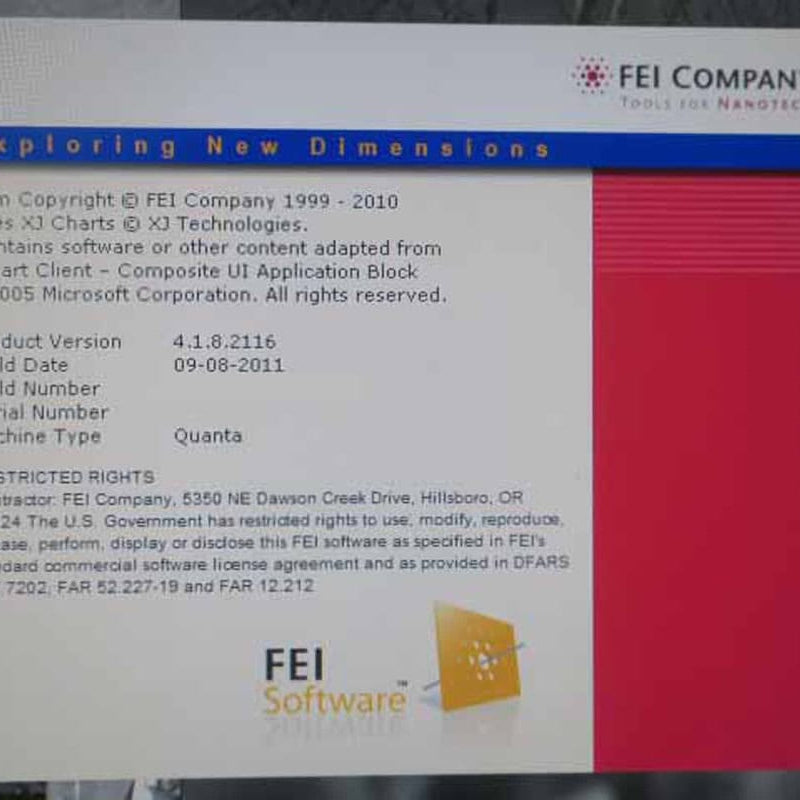 Thermo Fisher Scientific / FEI Quanta 250 SEM (Scanning Electron Microscope)