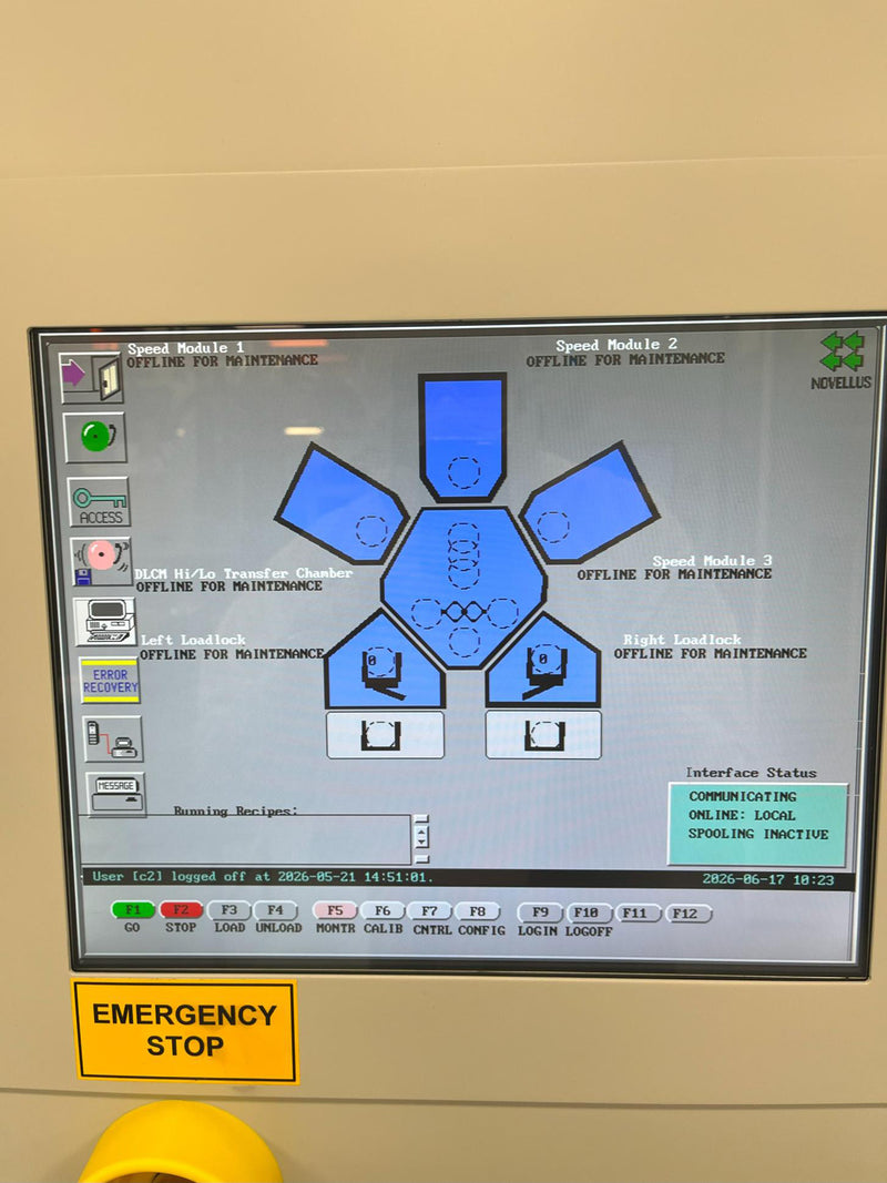 Lam / Novellus Concept Two Triple Speed PECVD (Plasma-Enhanced Chemical Vapor Deposition)