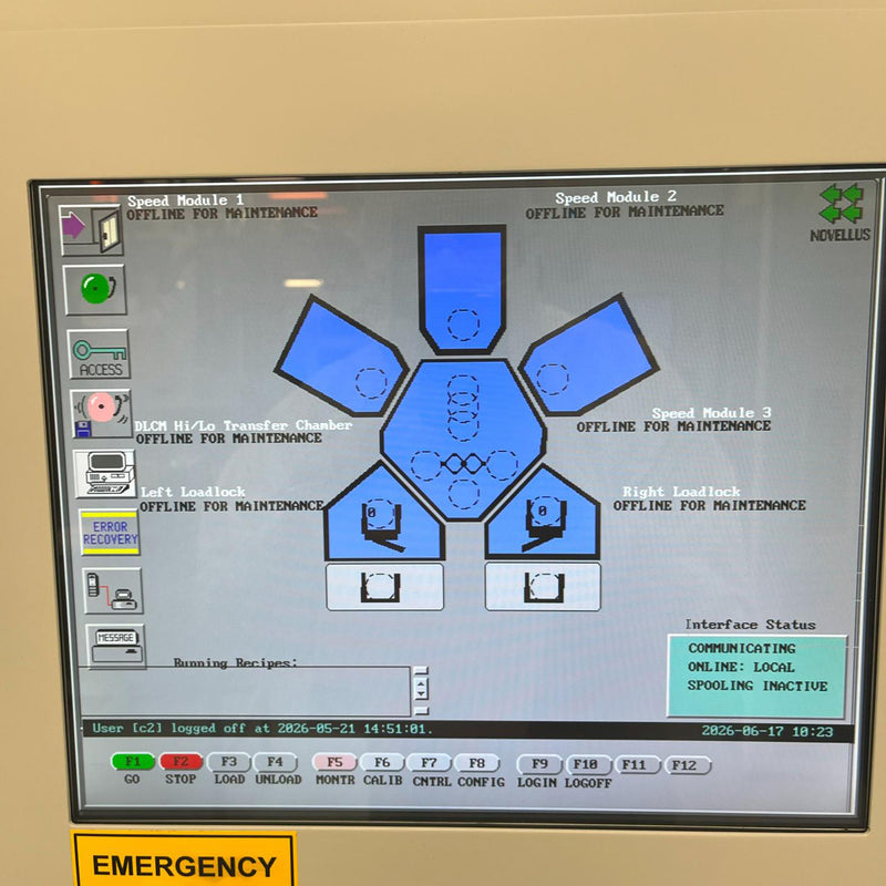 Lam / Novellus Concept Two Triple Speed PECVD (Plasma-Enhanced Chemical Vapor Deposition)
