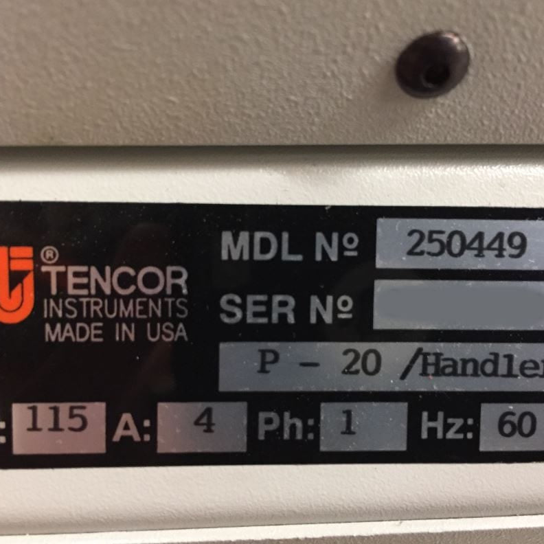 KLA P 20 H Long-Scan Surface Profilometer