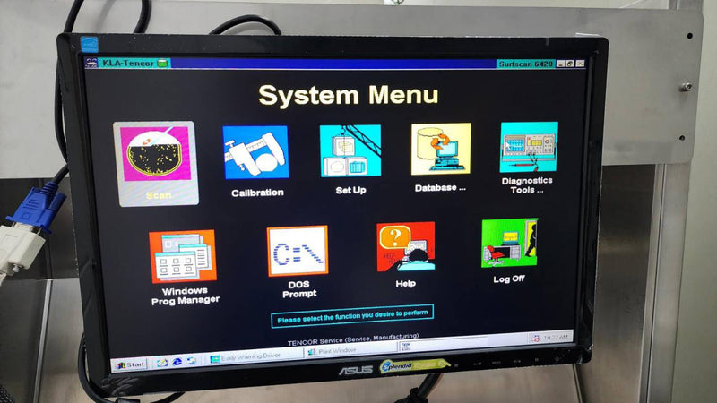 KLA Surfscan 6420 Particle Defect System