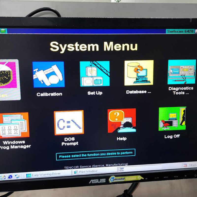 KLA Surfscan 6420 Particle Defect System