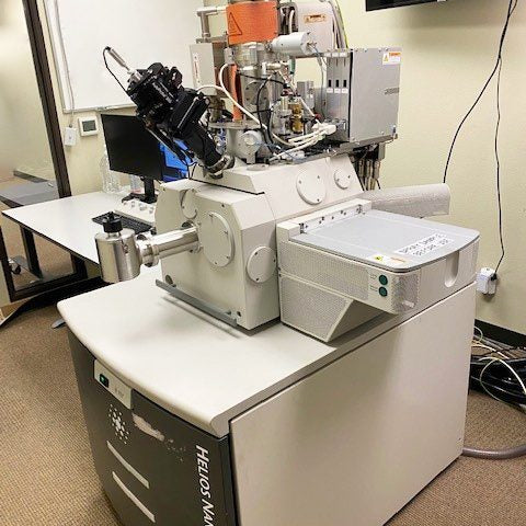 Thermo Fisher Scientific / FEI Helios NanoLab 400 FIB-SEM (Focused Ion Beam - Scanning Electron Microscope)