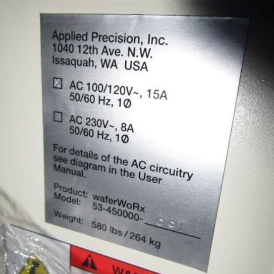 Applied Precision WaferWoRx
