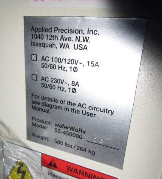 Applied Precision WaferWoRx