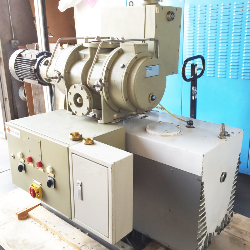 Pfeiffer Duo 250 A Dual Stage Vane Vacuum Pump