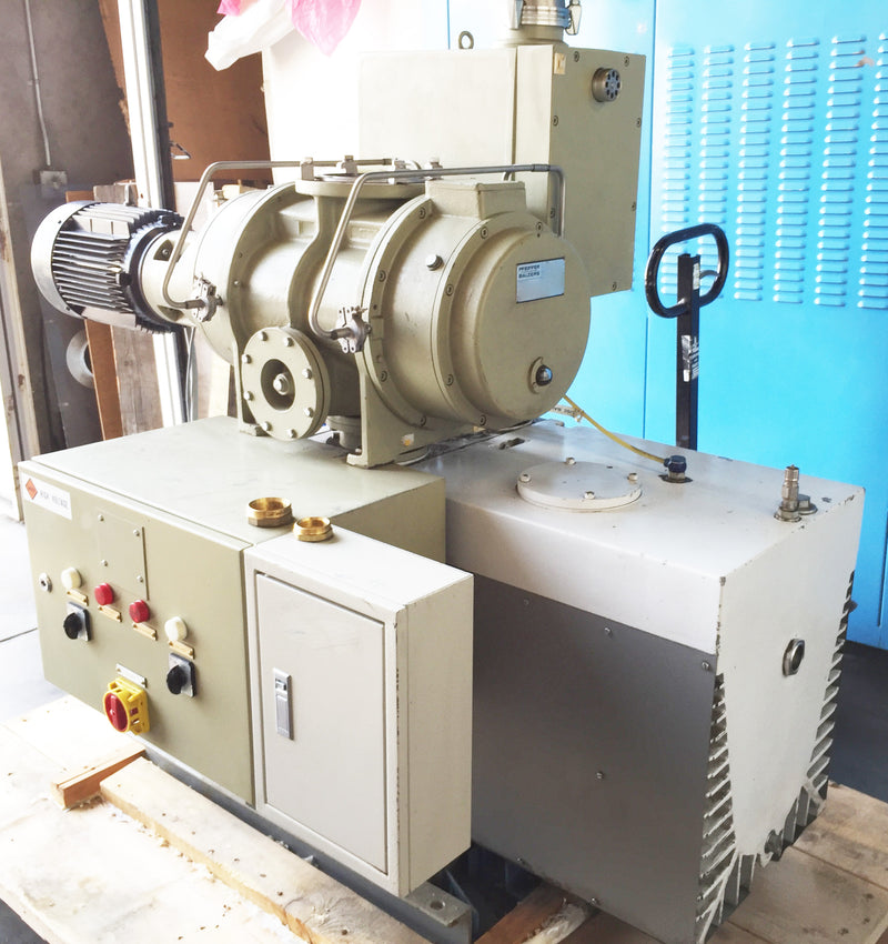 Pfeiffer Duo 250 A Dual Stage Vane Vacuum Pump