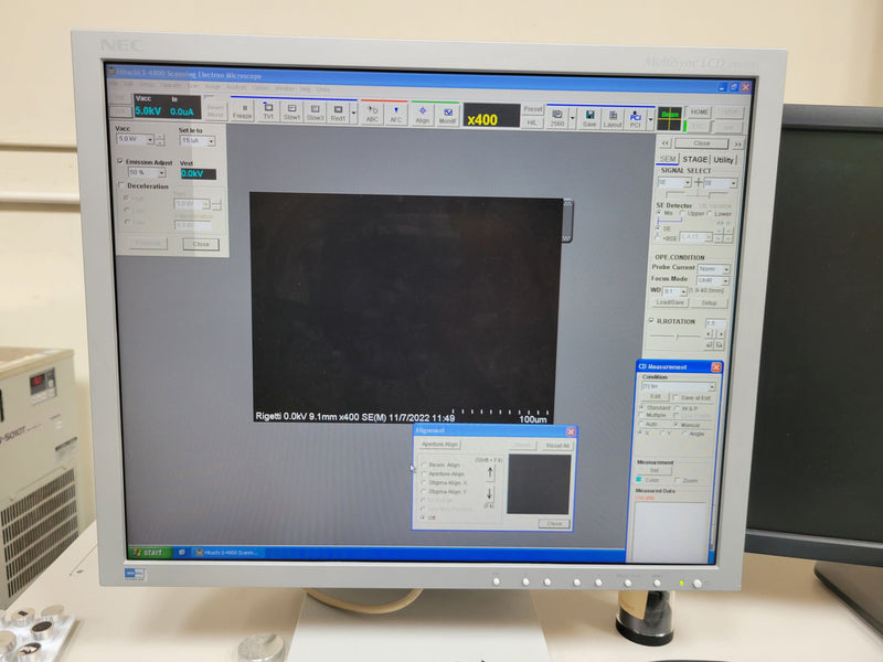 Hitachi S 4800 II SEM (Scanning Electron Microscope)