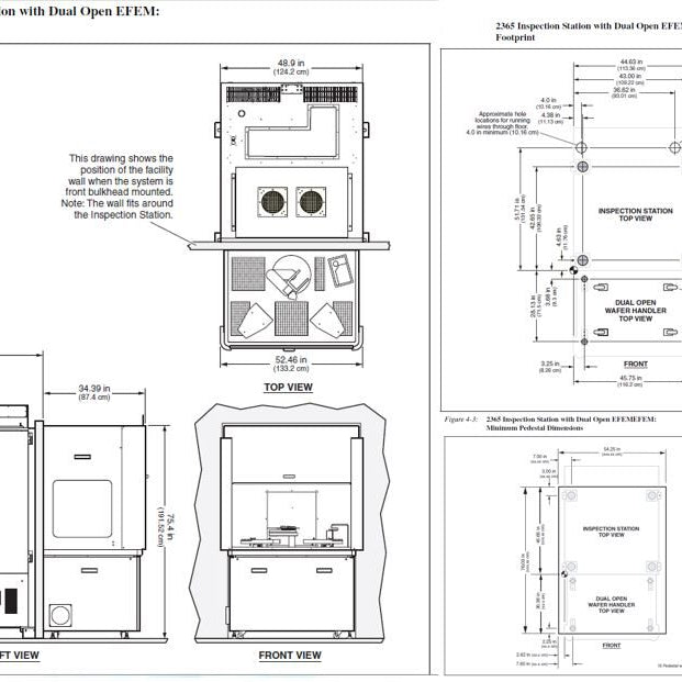 KLA 2365 UV-VIS Ultra Broadband Brightfield Patterned Wafer Inspection System