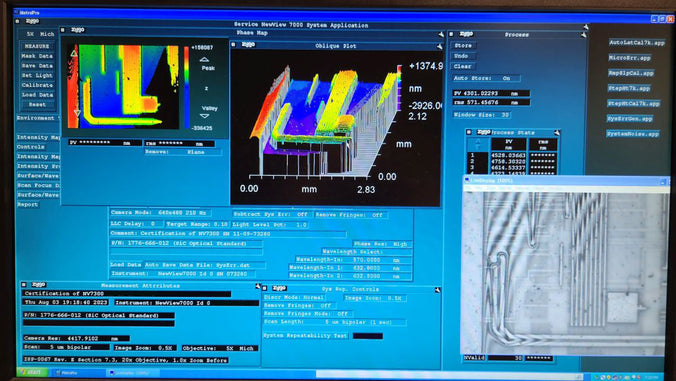Zygo Newview 7300 3D Profilometer