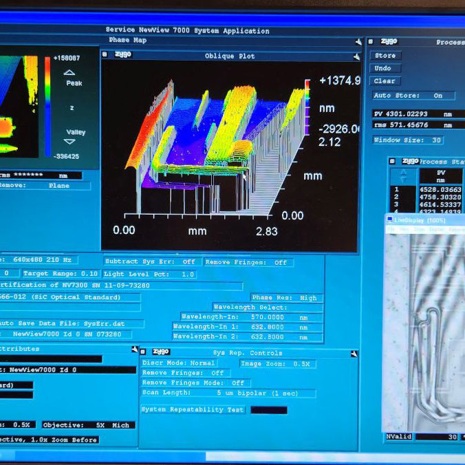 Zygo Newview 7300 3D Profilometer