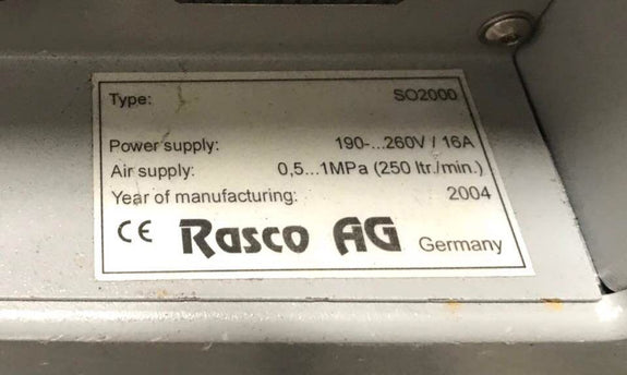 Rasco SO 2000 Handler