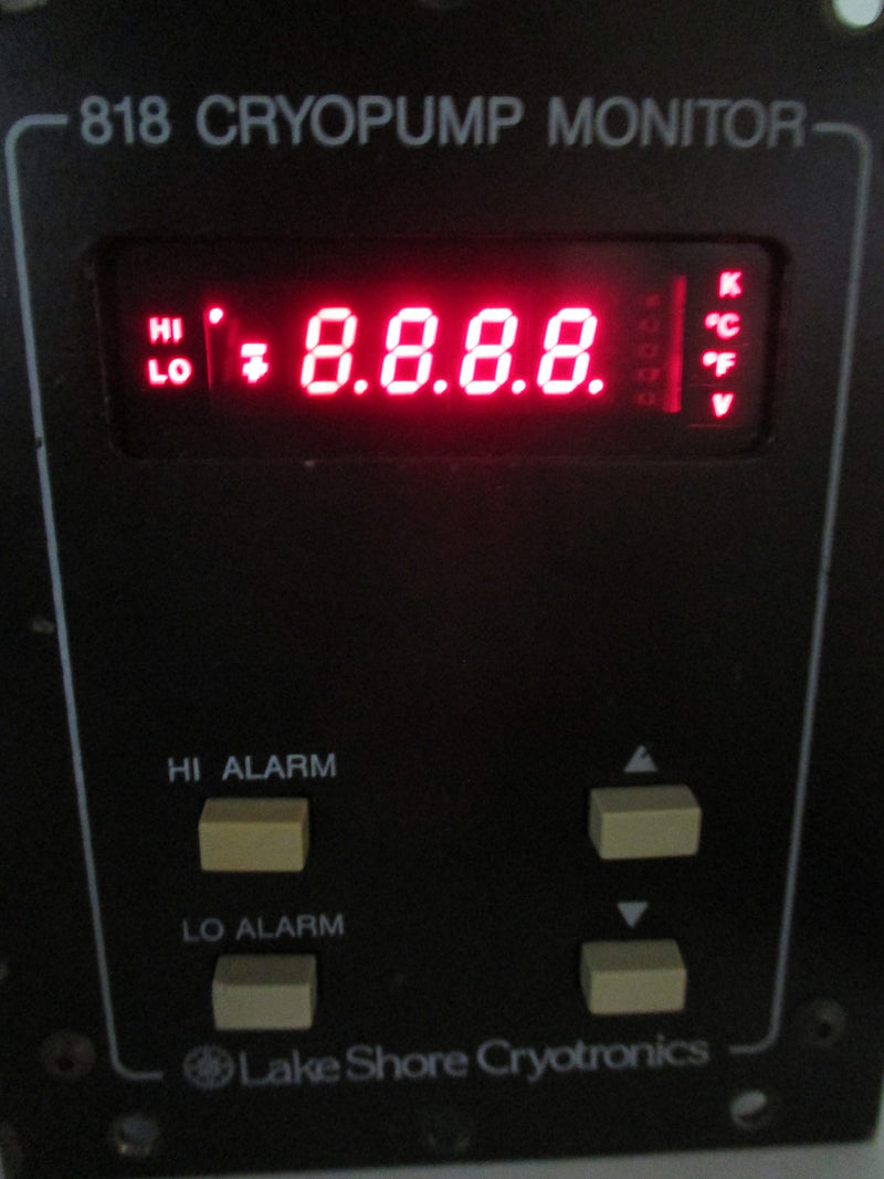 Lakeshore 818 Cryo Pump Monitor