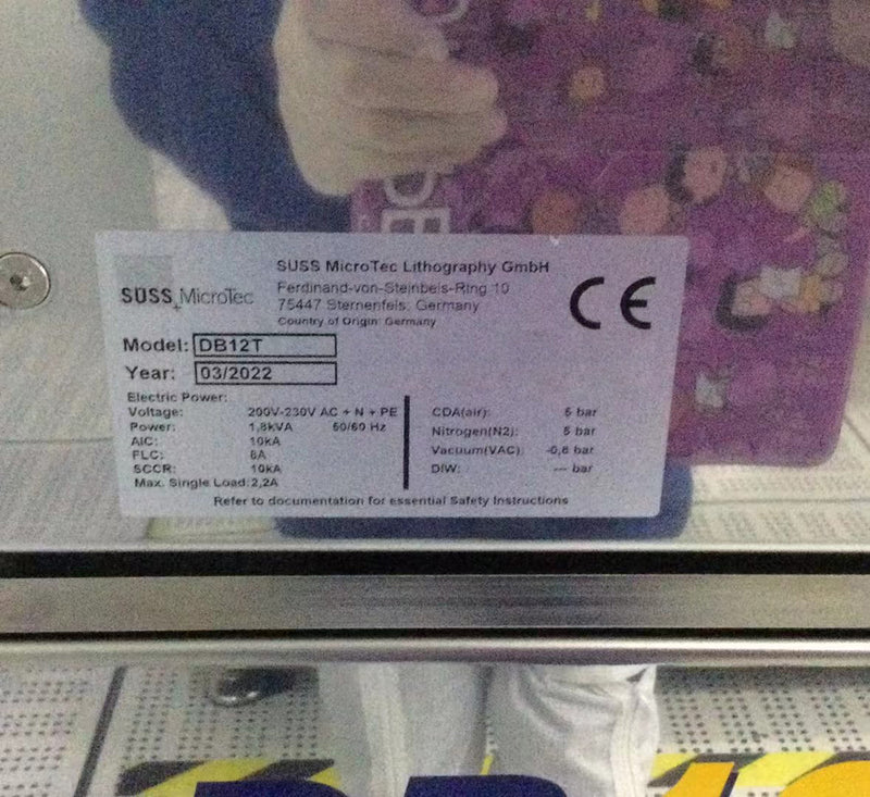 SUSS DB 12 T Debonder