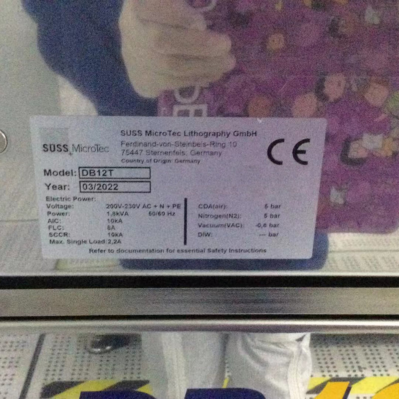 SUSS DB 12 T Debonder