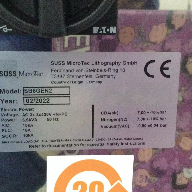 SUSS SB 6 GEN 2 Bonder