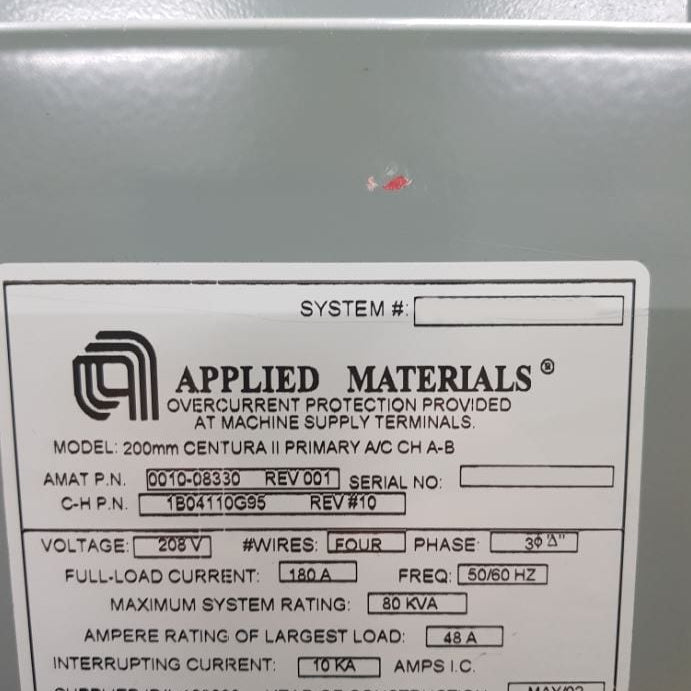 Applied Materials Centura II eMax