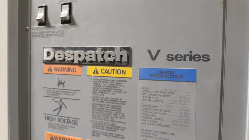 Despatch V Series Oven
