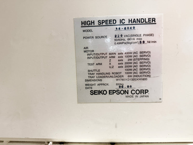 Seiko / Epson NS 6040 Handler