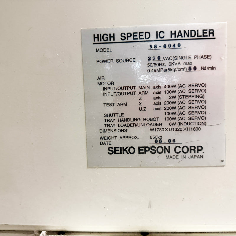 Seiko / Epson NS 6040 Handler