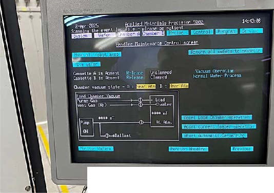 Applied Materials P 5000 PECVD (Plasma-Enhanced Chemical Vapor Deposition)
