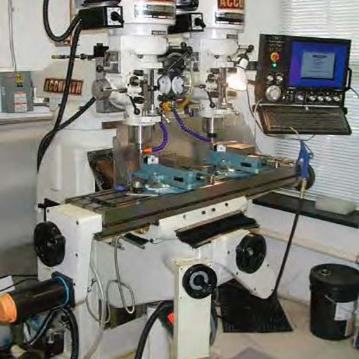M 3 X 2 Twin Head CNC Milling and Drilling Machine