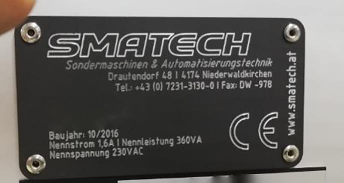 Smatech Milling Device, Meteor Winding Machine