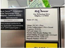 KLA Surfscan SP 1 TBI Particle Defect System