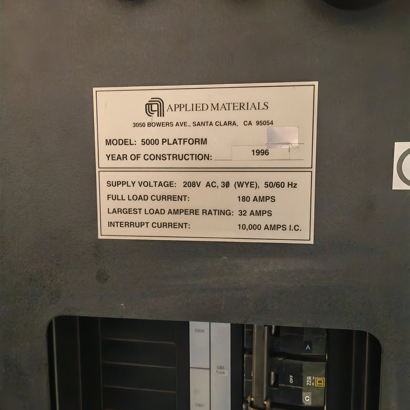 Applied Materials P 5000 Mark II Etcher