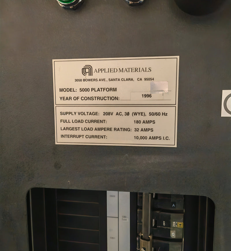 Applied Materials P 5000 Mark II Etcher