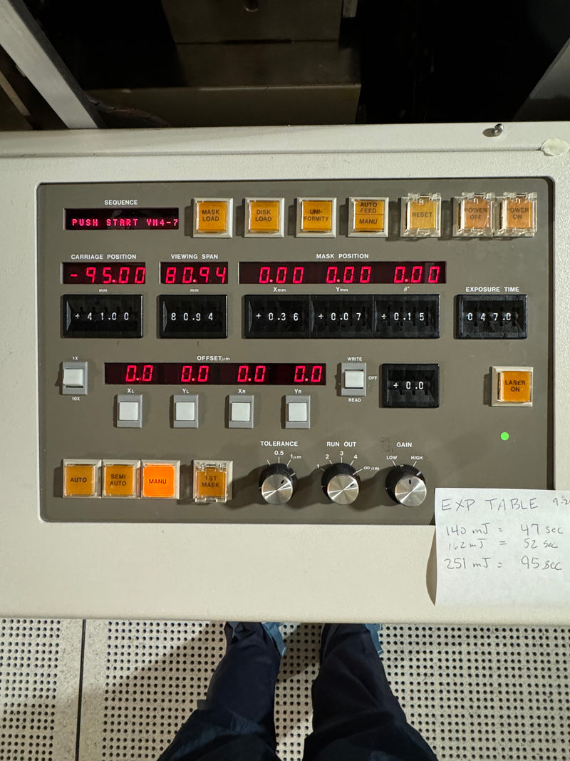 Canon MPA 600 FA Mask Aligner