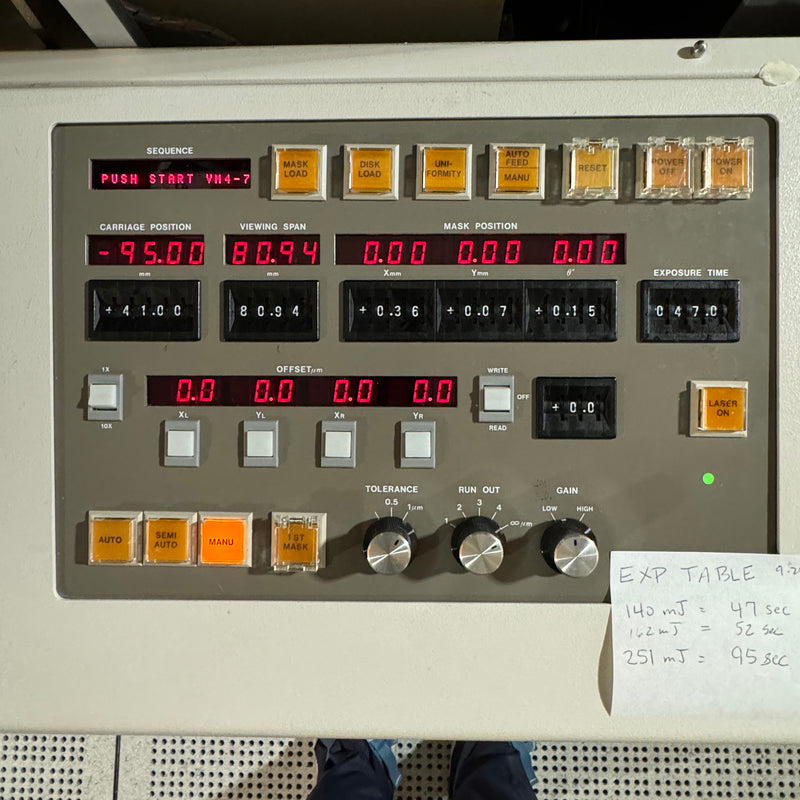 Canon MPA 600 FA Mask Aligner