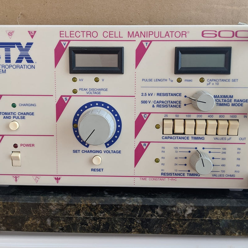 BTX 600 Electroporation Electrocell Manipulator system