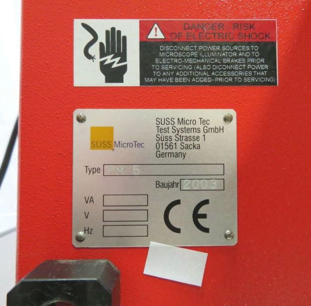 SUSS PM 5 Probe Station