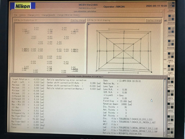 Nikon NSR 2205 i 11 D i-Line Stepper