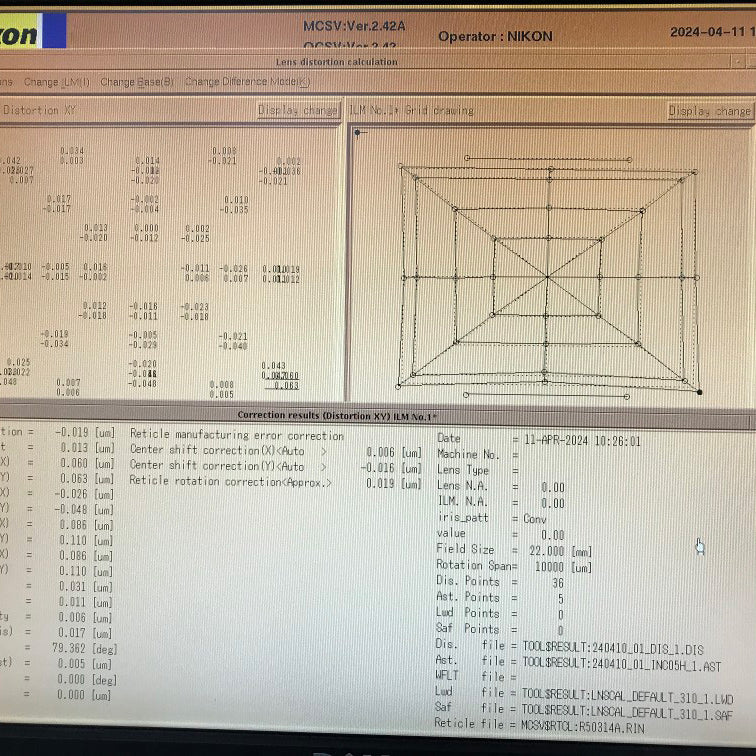 Nikon NSR 2205 i 11 D i-Line Stepper