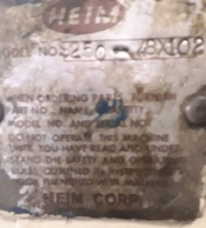 Heim S 250 Press