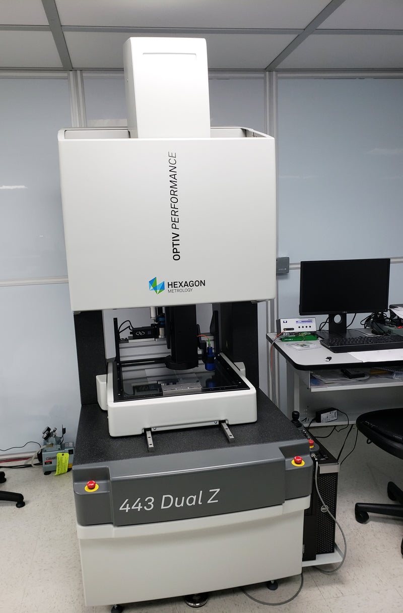 Hexagon 443 Dual Z Optiv Performance Measuring Machine
