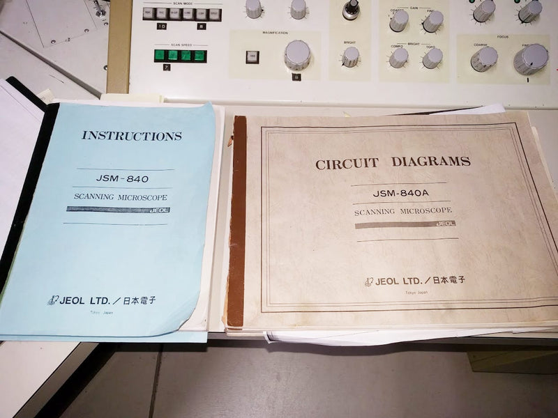 Jeol JSM 840 A SEM (Scanning Electron Microscope)