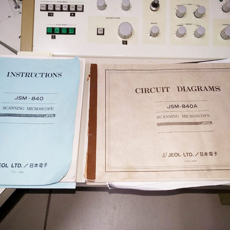 Jeol JSM 840 A SEM (Scanning Electron Microscope)