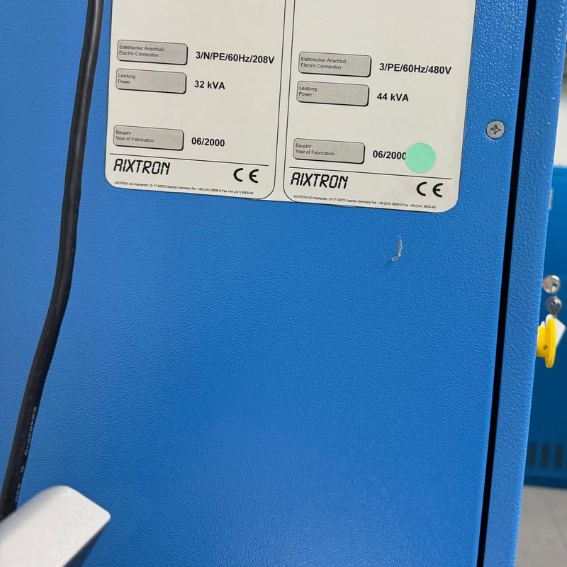 Aixtron AIX 2600 G 3 R MOCVD / OMVPE (Metal Organic Chemical Vapor Deposition / Organometallic Vapor Phase Epitaxy)