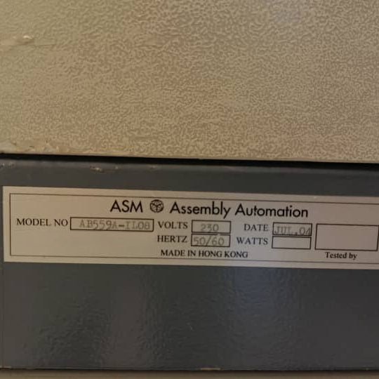 ASM AB 559 A IL 08 Wedge Wire Bonder