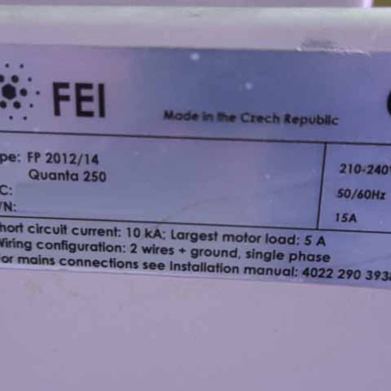 Thermo Fisher Scientific / FEI Quanta 250 SEM (Scanning Electron Microscope)