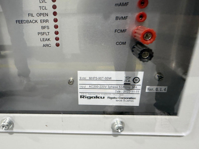 Rigaku TXRF 3760 XRF Spectrometer (X-ray Fluorescence)