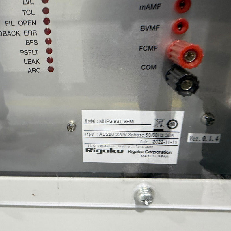 Rigaku TXRF 3760 XRF Spectrometer (X-ray Fluorescence)