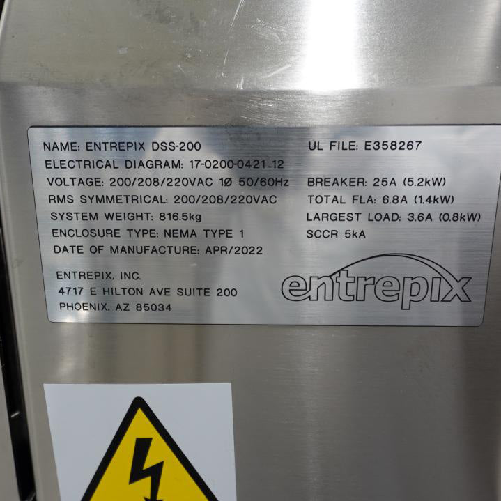 Ontrak DSS 200 Series II Post CMP Scrubber (Chemical Mechanical Polisher)