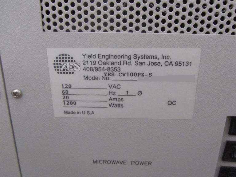 Yes CV 100 PZ-S Etcher